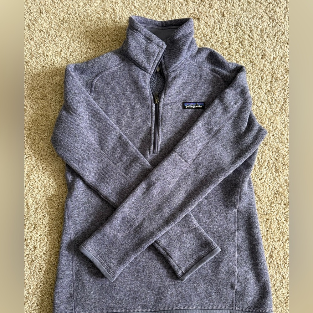 Patagonia Women's Purple Quarter zip